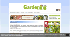 Desktop Screenshot of gardeningaustralia.com.au